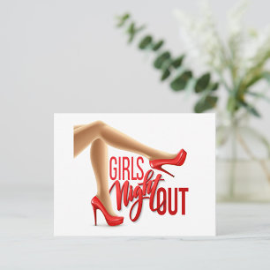 Carte Postale Soirée entre filles