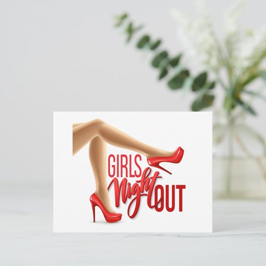 Carte Postale Soirée entre filles