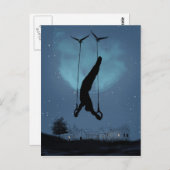 Carte Postale soirée étrange (Devant / Derrière)