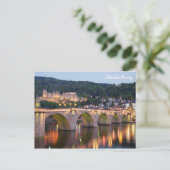 Carte Postale Soirée Heidelberg (Debout devant)