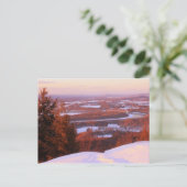 Carte Postale Soirée hivernale du Mont Holyoke (Debout devant)