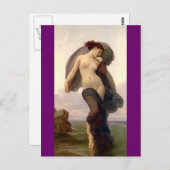 Carte Postale Soirée humeur de Bouguereau (Devant / Derrière)