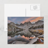 Carte Postale Soirée Kearsarge Pinnacles Réflexions (Devant / Derrière)