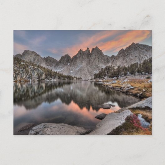 Carte Postale Soirée Kearsarge Pinnacles Réflexions (Devant)