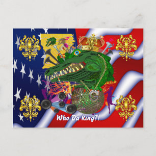 Carte Postale Soirée Mardi Gras Meilleure Vue grande Veuillez co