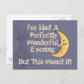 Carte Postale Soirée Parfaite (Devant / Derrière)