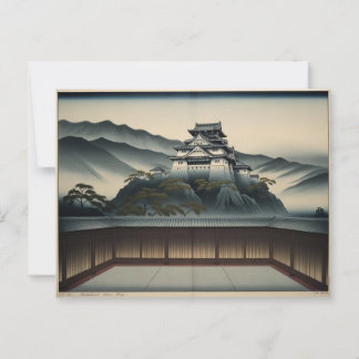 Carte Postale Soirée Sakura : Kiyamachi