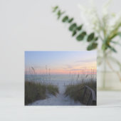 Carte Postale Soirée sur Panama City Beach, Floride (Debout devant)