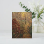 Carte Postale Soirée - The Watch par Vincent van Gogh (Debout devant)