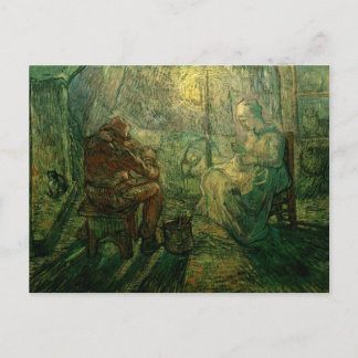 Carte Postale Soirée, The Watch, Vincent van Gogh