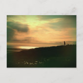 Carte Postale Soirée tranquille sur la plage (Devant)