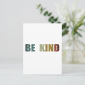 Carte Postale Sois gentil gentillesse (Debout devant)