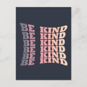 Carte Postale Sois gentil gentillesse (Devant)