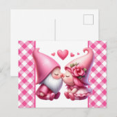 Carte Postale Sois ma Saint Valentin (Devant / Derrière)