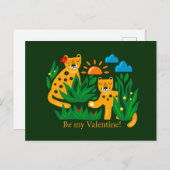 Carte Postale Sois ma Saint Valentin ! (Devant / Derrière)