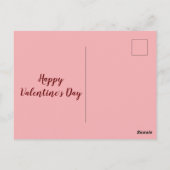 Carte Postale Sois ma valentine (Dos)