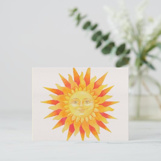 Carte postale Sol (Debout devant)