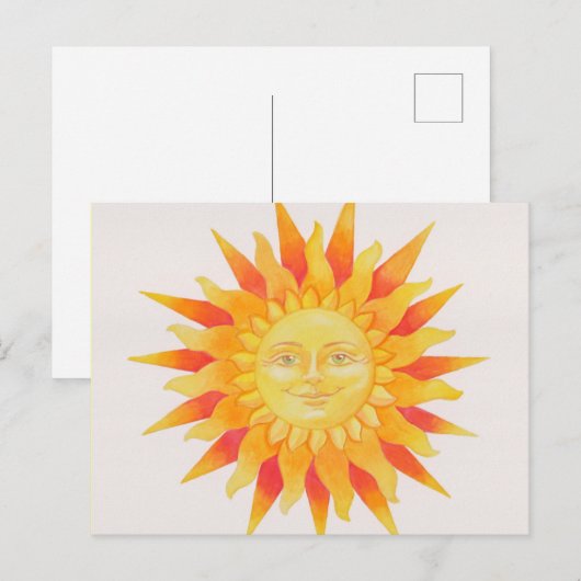 Carte postale Sol (Devant / Derrière)