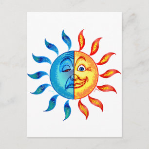 Carte Postale Solaire Bi Polar