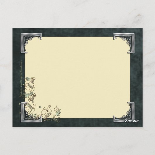 Carte postale solaire céleste (Dos)