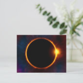 Carte Postale Solaire Eclipse Corona | Astronomie du soleil et d (Debout devant)