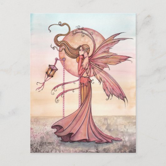 Carte Postale Solara Fairy Imaginaire Art par Molly Harrison (Devant)