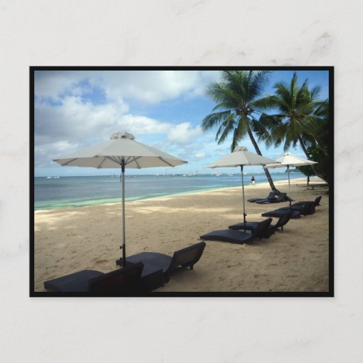 Carte Postale solarium boracay (Devant)