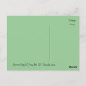 Carte Postale Solarized Hibiscus Photography -Carte postale (Dos)