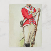 Soldat britannique aux temps napoléoniens