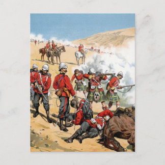 Carte Postale Soldat britannique du XIXe siècle