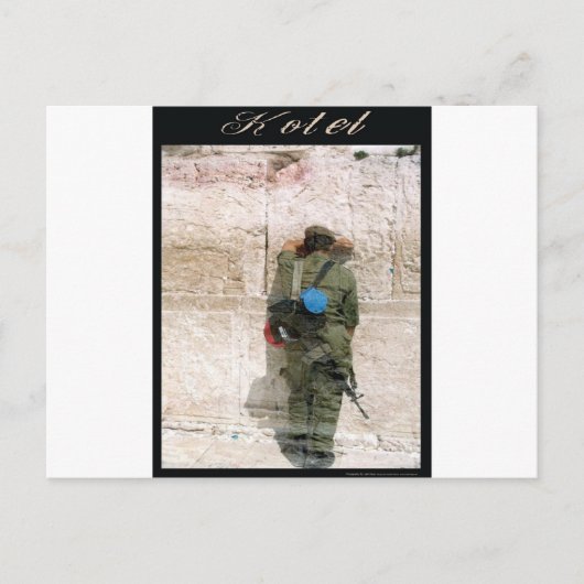 Carte Postale soldat kotel (Devant)
