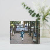 Carte Postale Soldat révolutionnaire à Boston, MA (Debout devant)