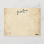 Carte Postale Soldat vintage Nutcracker (Dos)