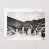 Carte Postale Soldats bulgares (Devant / Derrière)
