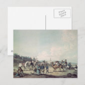 Carte Postale Soldats chinois (Devant / Derrière)