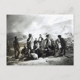 Carte Postale Soldats en Crimée, v.1855