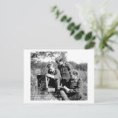 Carte postale Soldats Enigma (Debout devant)