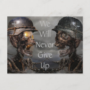 Carte Postale Soldats squelettes