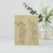 Carte Postale Soldats tirant (Debout devant)