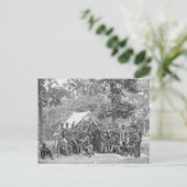 Carte postale Soldats vintages (Debout devant)