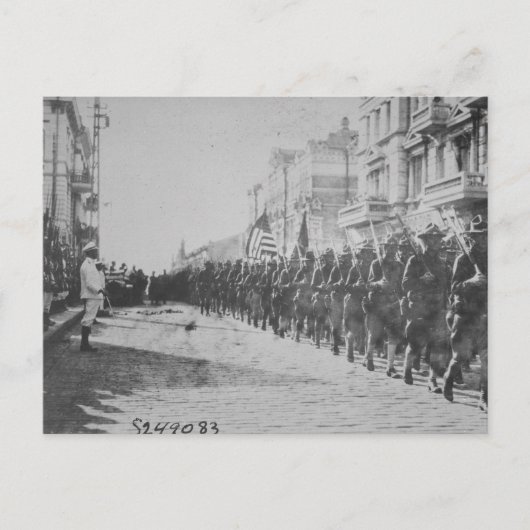 Carte postale Soldats vintages (Devant)