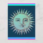 Carte postale Soleil (Devant)