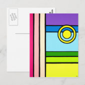 Carte Postale "Soleil " (Devant / Derrière)