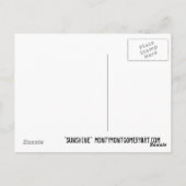 Carte Postale "Soleil " (Dos)