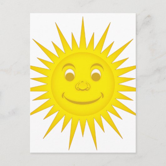 Carte Postale Soleil (Devant)