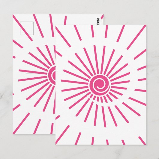 Carte Postale Soleil 15 (Devant / Derrière)