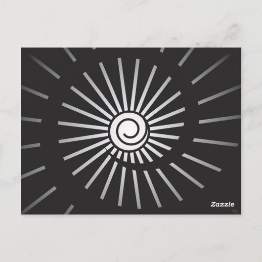 Carte Postale Soleil 5 (Dos)