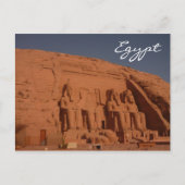 Carte Postale soleil abu simbel (Devant)
