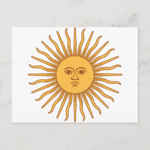 Carte Postale Soleil argentin