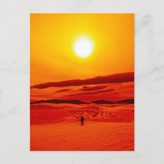 Carte Postale Soleil brillant (Devant)